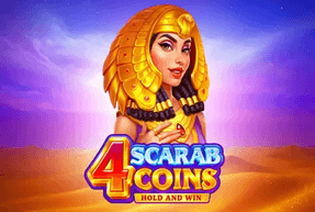 4 Scarab Coins: Hold and Win